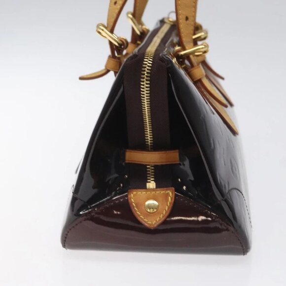 LOUIS VUITTON Monogram Vernis Rosewood Avenue Bag Amarante - Picture 4 of 15